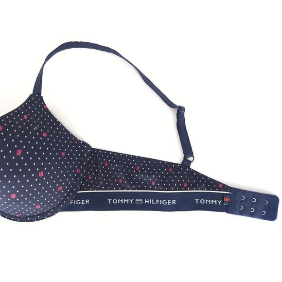 Tommy Hilfiger Dark Blue T-Shirt Bra With Light Lift - 36B - New without Tags - Picture 12 of 15